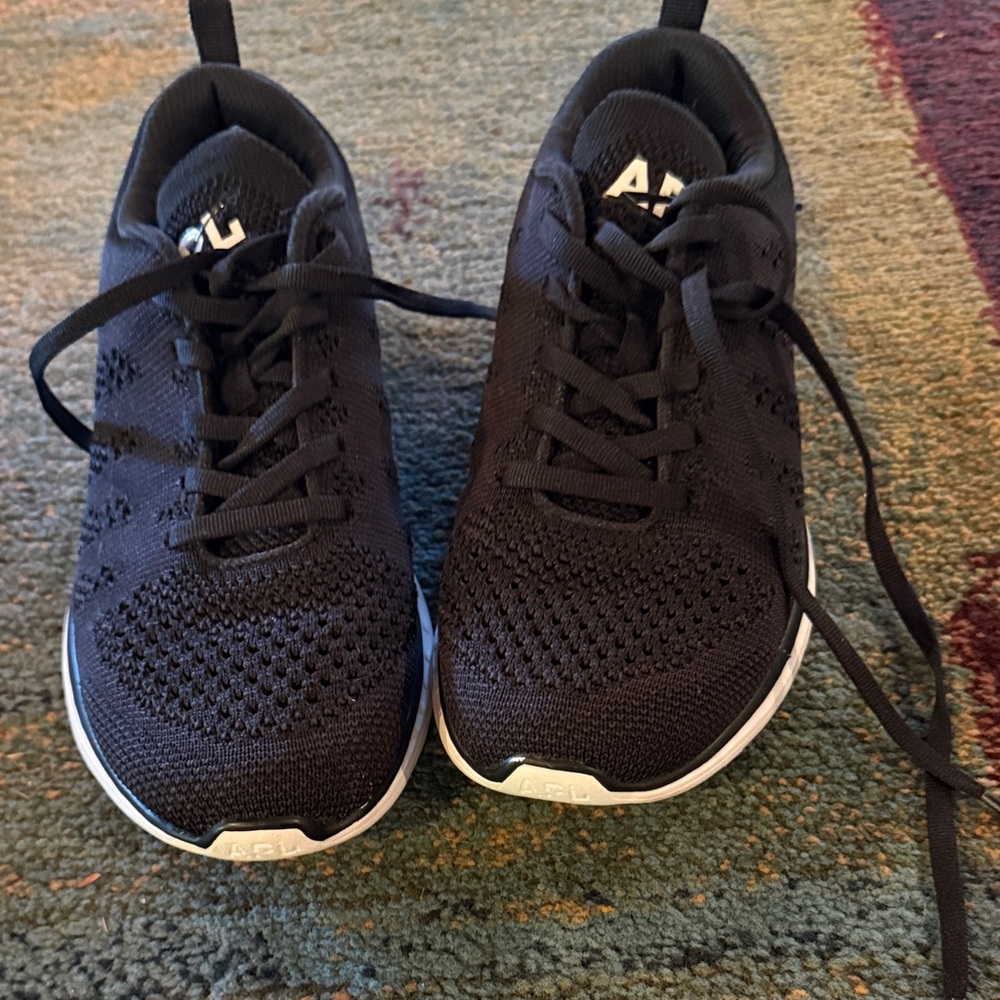 APL Black Knit Sneakers